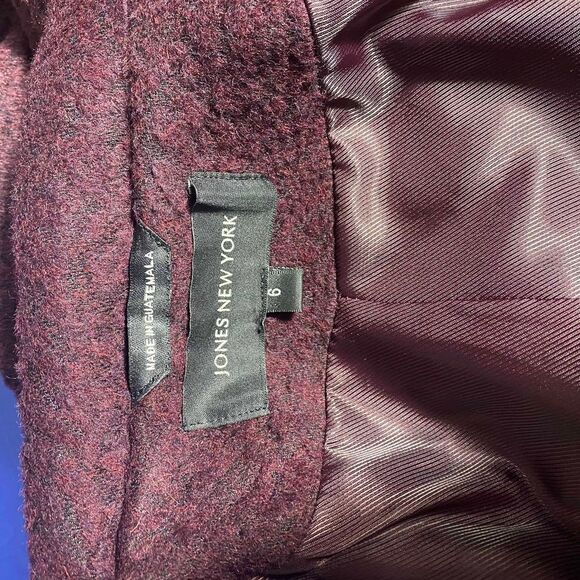 Jones New York Coat Size 6 excellent condition - Picture 12 of 12